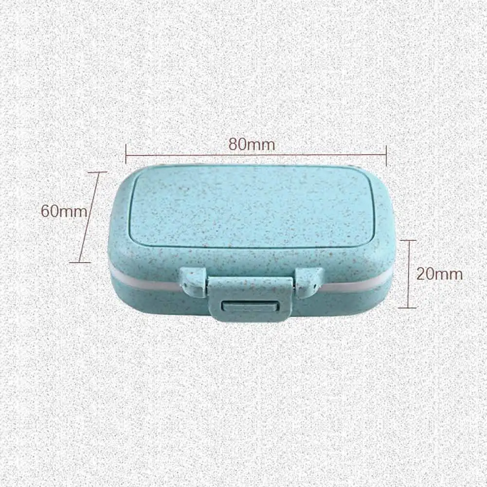 Портативный Дорожный Чехол для таблеток с 3 отделениями контейнер витаминов