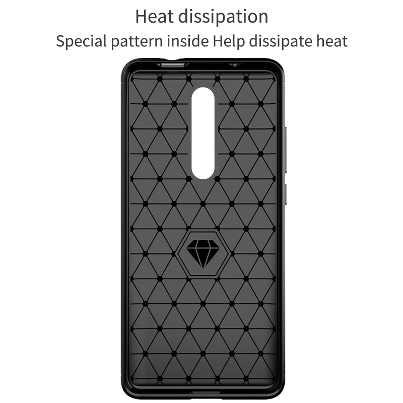 Чехол из углеродного волокна для Xiao mi Red K20 Pro мягкий силиконовый чехол 9t Xio 7 7a Note |