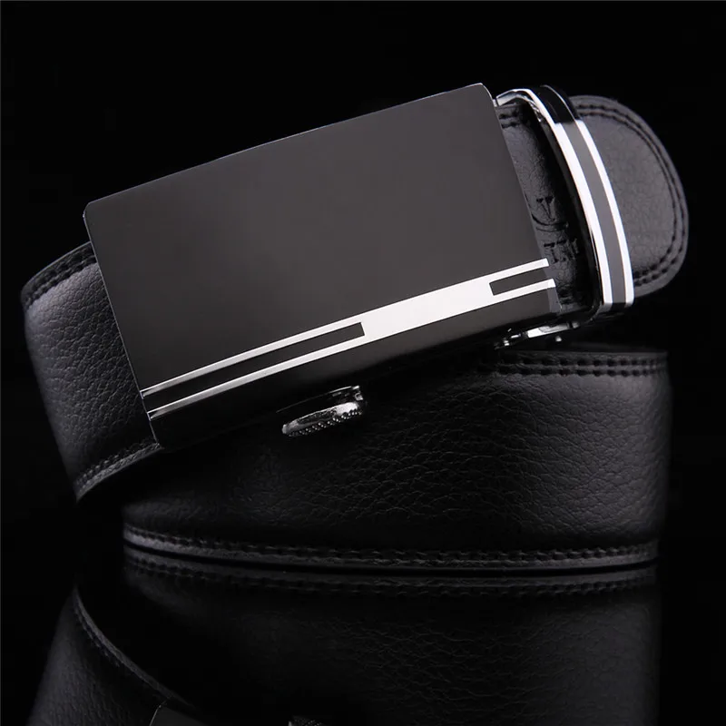Ремень мужской из натуральной кожи модный роскошный брендовый дизайнерский пояс