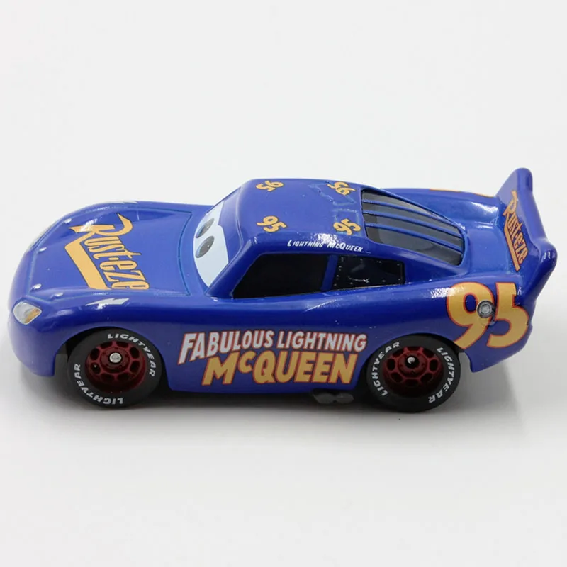 

Disney Pixar Cars 3 Fabulous Lighting McQueen Diecast Metal Toy Car 1:55 Toy Car For Children Collection Decoration Kids Toys