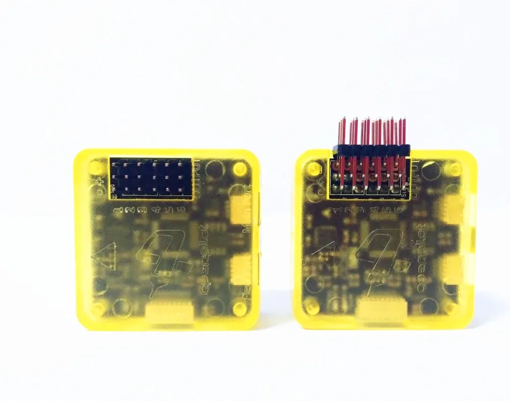 Новые 1 шт Openpilot CC3D Полет контроллер с желтый чехол + мини комплект соединительных