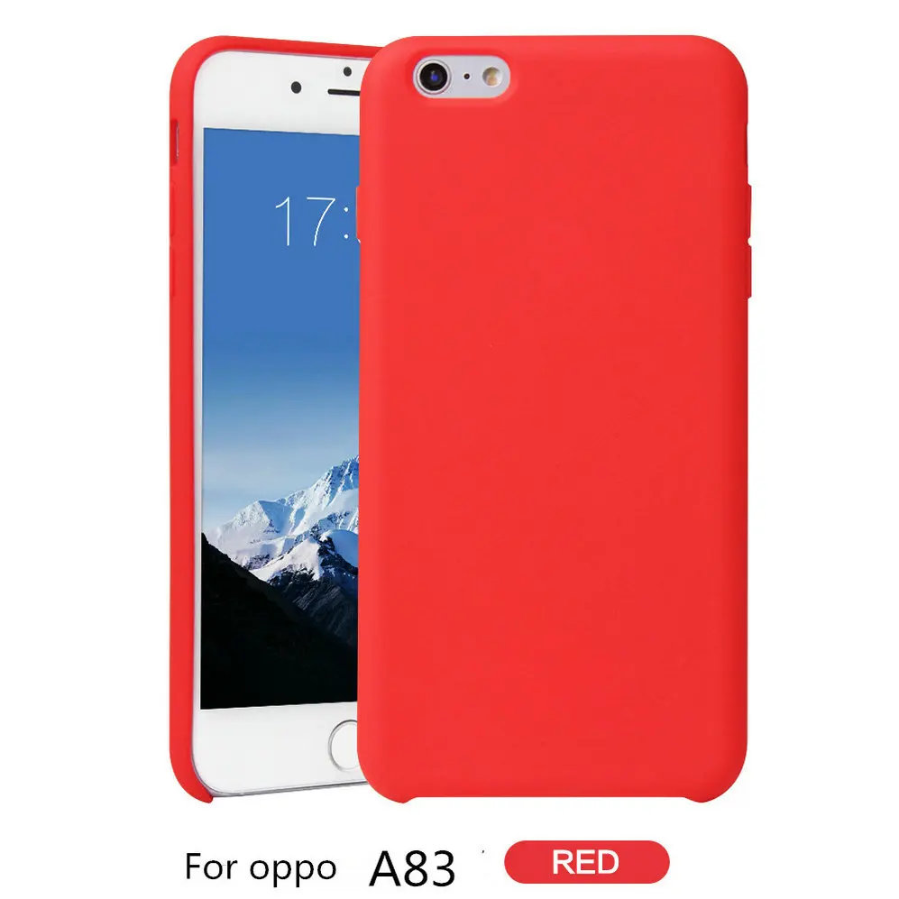 Для OPPO A83 Чехол Премиум Тонкий ТПУ твердый мягкий чехол силиконовый гибкий