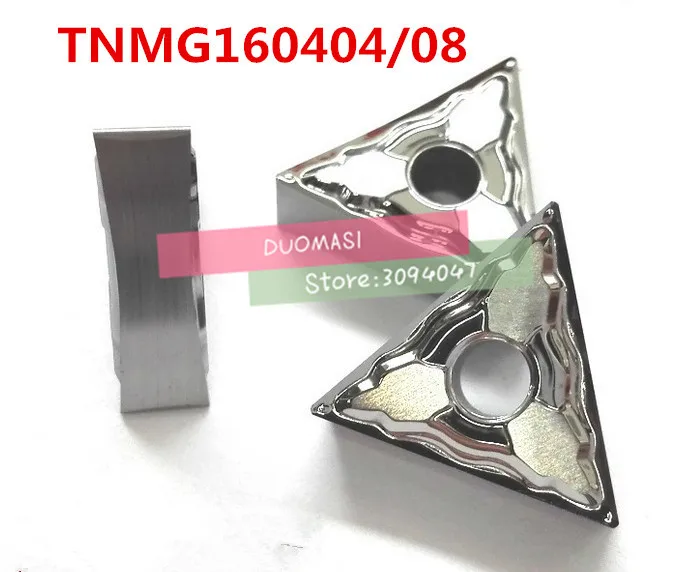

10 шт. TNMG160404/TNMG160408 HA токарный станок с ЧПУ, подходит для обработки алюминия, вставка MTJNR/WTJNR