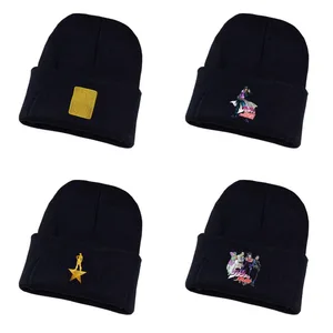 Зимняя теплая шапка аниме невероятные приключения Джоджо, шапка Kujo Jotaro, шапочка вязаная бини, костюм унисекс, теплые шапочки, шапка