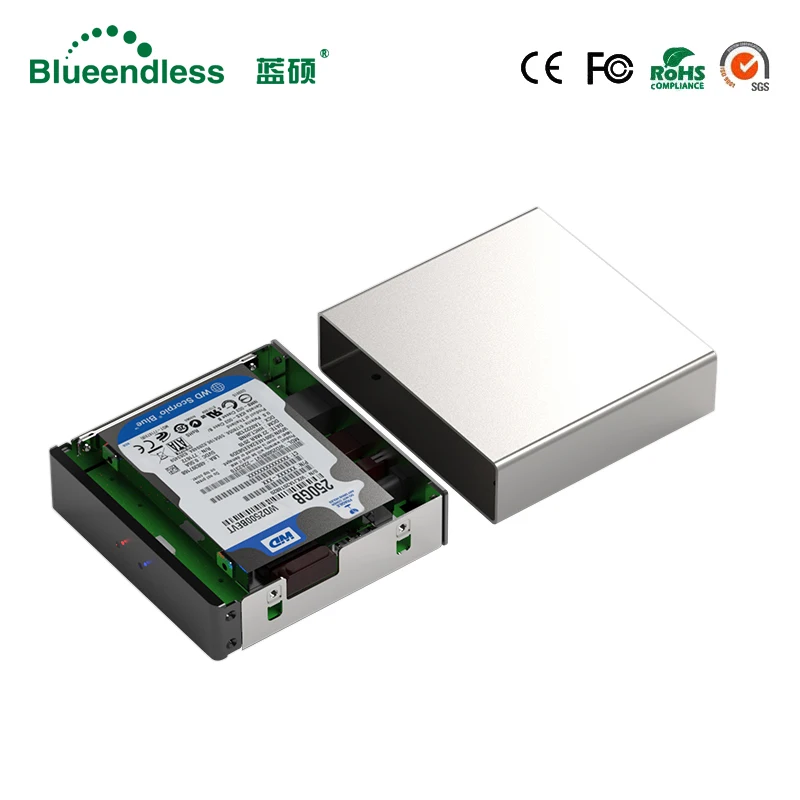 Чехол для жесткого диска Gigabit Ethernet NAS HDD умный чехол 2 5 'Ɖ 5'' гигабитный