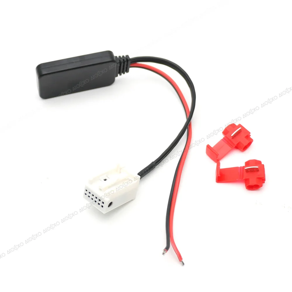 Автомобильный Bluetooth Aux приемник для peugeot 307 407 RD4 Радио Стерео 12 контактный кабель адаптер Беспроводной аудио Вход для Citroen C2 C3