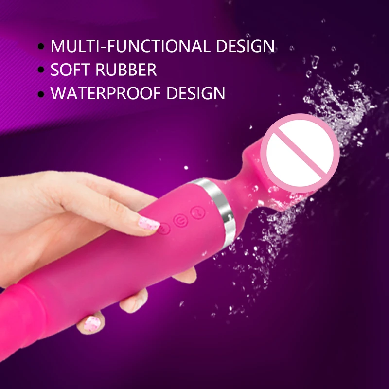 Автоматический телескопический вибратор с вращением на 360 градусов двойная