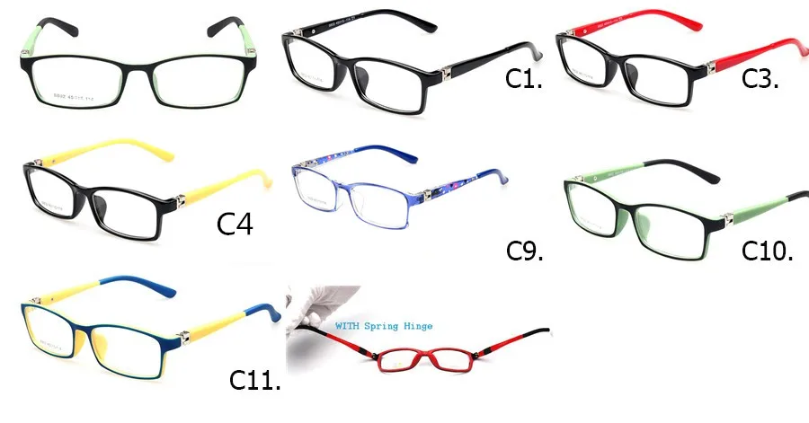 Детские Симпатичные оптические очки для детей оправа очков с рисунком украшения