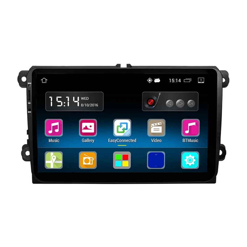 RM VWTY90 9 дюймов Android 5 1 Автомобильный мультимедийный стерео плеер A2DP GPS 1G DDR3 + 16G NAND