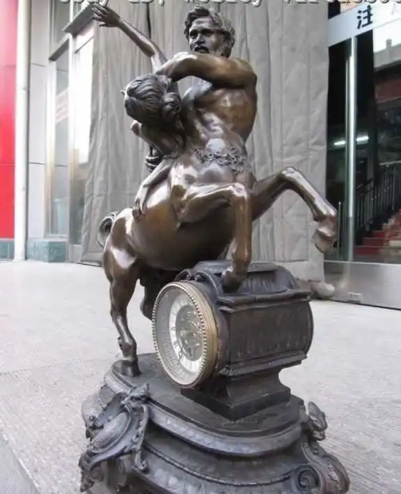Греческая мифология кентавры от BARYE часы бронзовая статуя|centaur| |