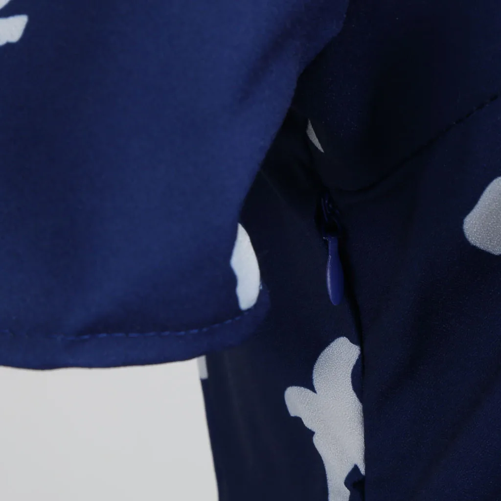 Лето 2019 хит продаж модное женское платье с цветочным принтом короткий рукав