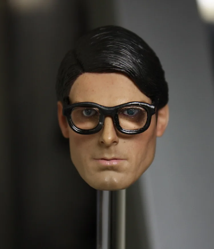 ESTARTEK 1/6 Супермен голова лепить с очками 1978 для 1" Коллекционная Фигурка DIY