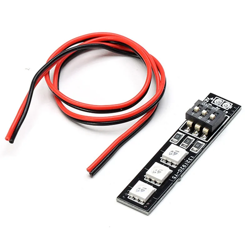 Новая светодиодная плата Diatone RGB 12V 3S RGB5050 7 видов цветов для мультикоптеров |