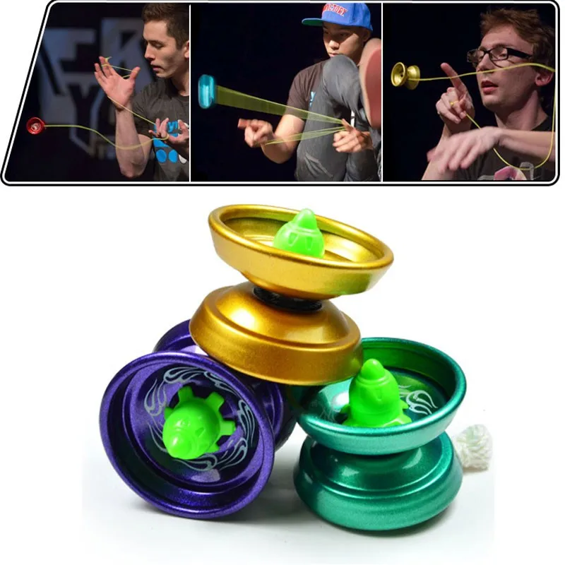 Игрушки новые hasard alliage алюминиевые brillant зачатие haute vitesse YoYo billes Professional ayant Trick игрушка Йо-Йо со шнурком enfants