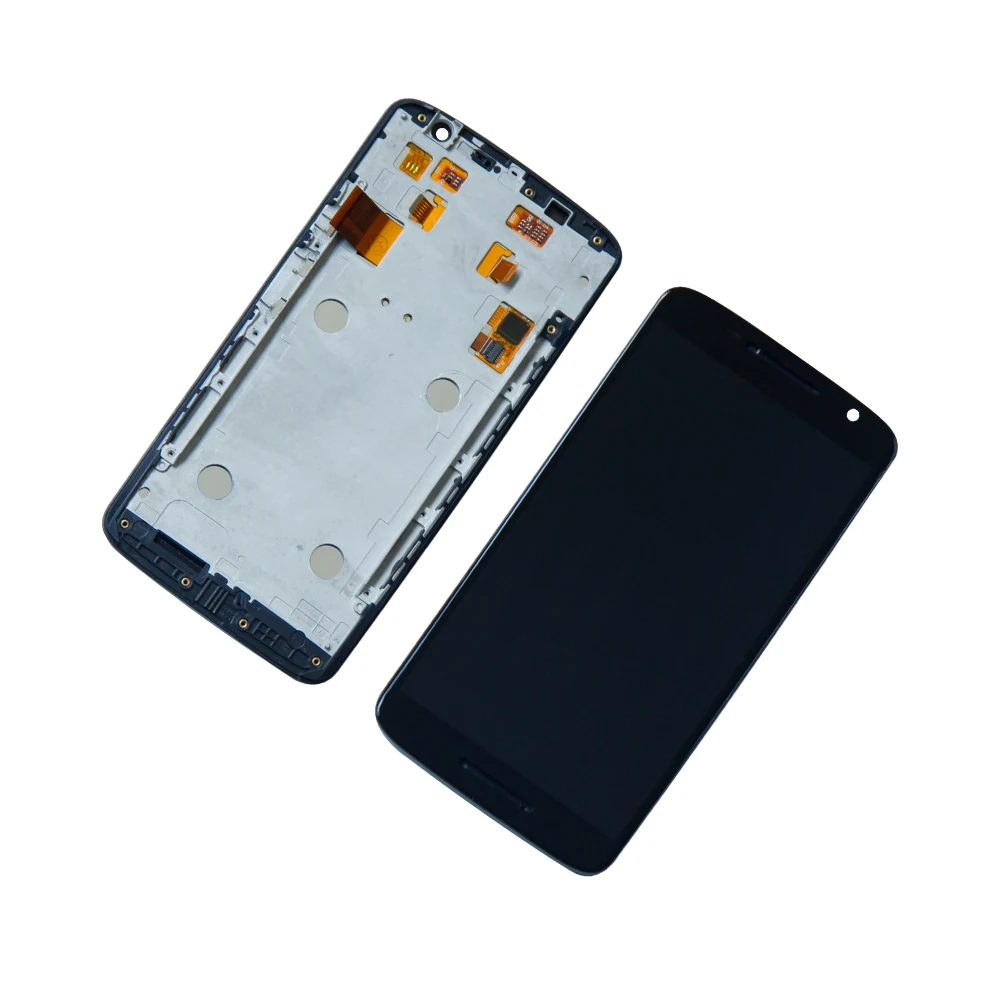 Дигитайзер сенсорного экрана ЖК дисплей для Motorola Droid Maxx 2 2nd XT1565 сенсорный экран в
