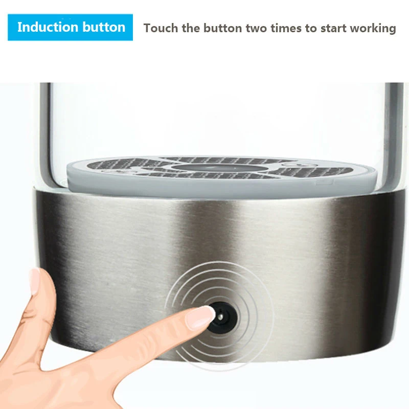 500 мл водорода богатые воды генератор Бутылка Кубок Титан электролиза ионизатор