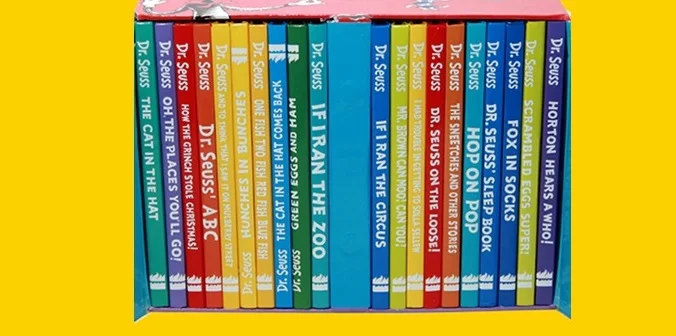 Серия Dr. Seuss, интересный сюжет, детская картина, карманная мини-книга на английском языке, детский праздничный подарок, 20 книг на выбор