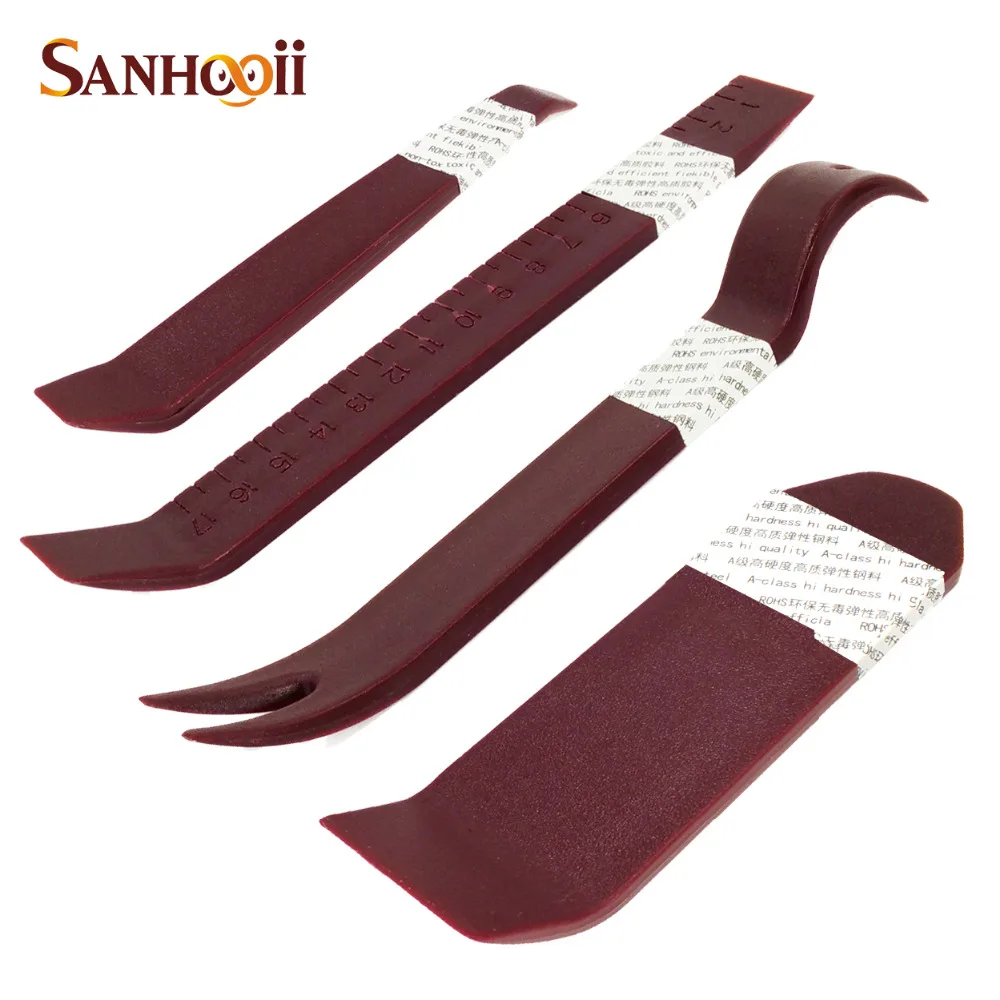 

4x luxury Plastic Repairing Tool Car Radio Door Clip Panel Trim Dash Audio Stereo Removal Installation Pry
