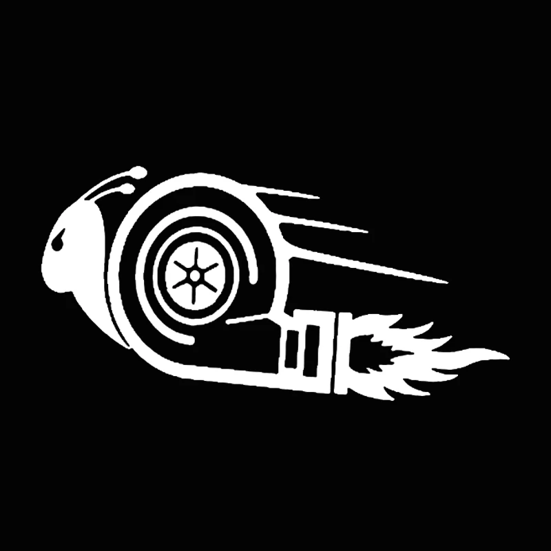 Стильная Автомобильная наклейка 15*7 5 см стильная s DUB Drift Race Turbo Snail забавная и