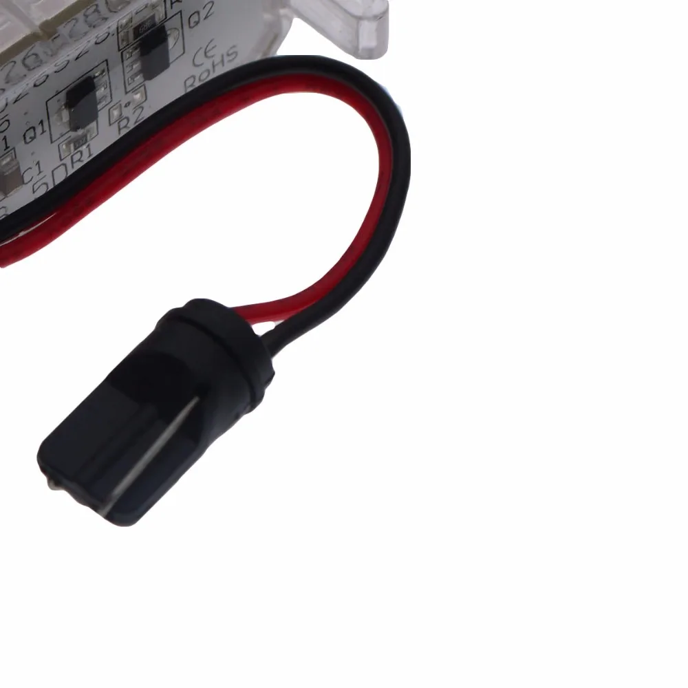 Eonstime 2 шт. 18LED SMD номерной знак светильник без ошибки для FORD Focus MK2 хэтчбек подстроенный MK3 Fiesta MK6 Mondeo MK4 S-Max MK1