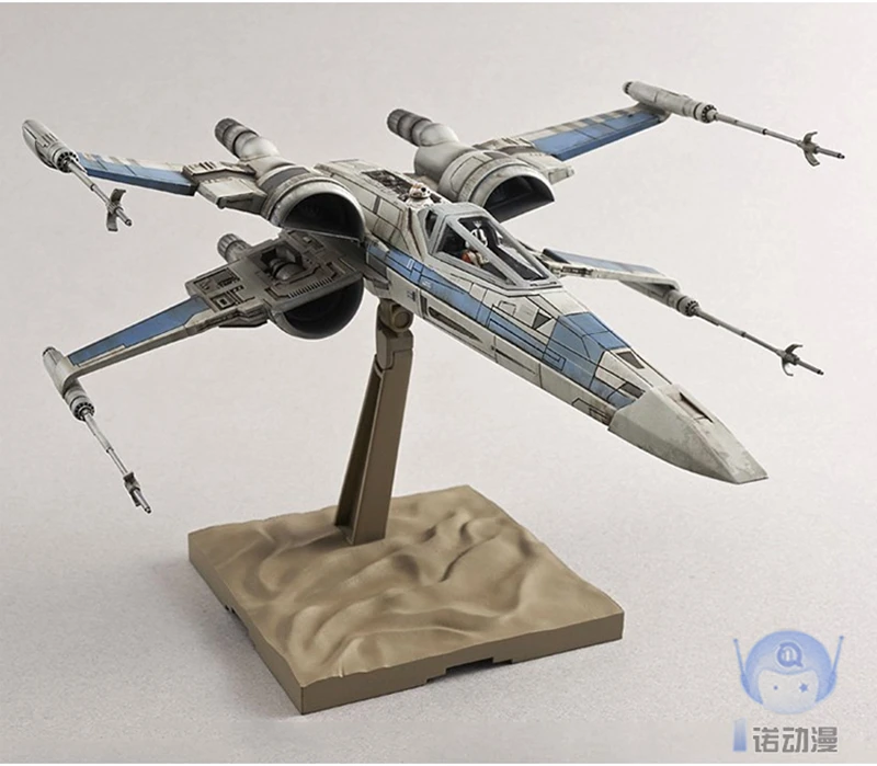 Оригинальная Bandai 02289 Звездные войны модель 1/72 X-Wing X-wing fighter Rebel style ПВХ фигурка модель куклы игрушки Фигурки