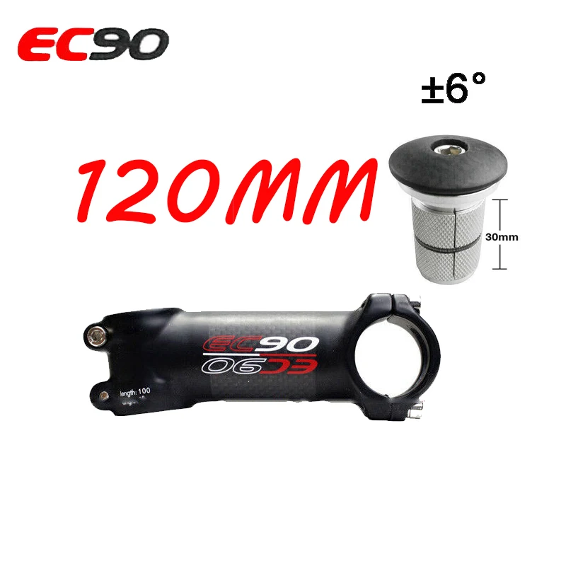 6 degrees-120mm EC90 6/17 градусов MTB дорожный велосипед стержень 60-120 мм 1-1/" насадка-расширитель для гарнитуры верхняя крышка руля велосипеда регулируемые Рули велосипеда - Цвет: 6 degrees-120mm