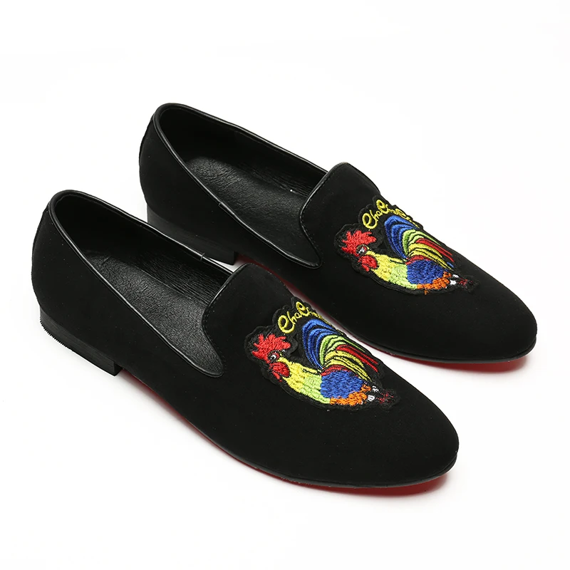 Мужские замшевые туфли ручной работы черные модные для вечерние НКИ и свадьбы