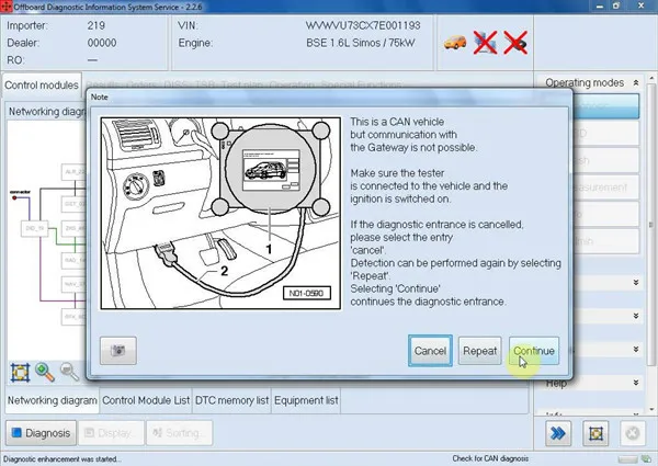 Высокое качество VAS 5054 OKI VAS 5054A ODIS 5.1.3 Bluetooth с OKI чип Поддержка UDS протокол Полный чип VAS5054A