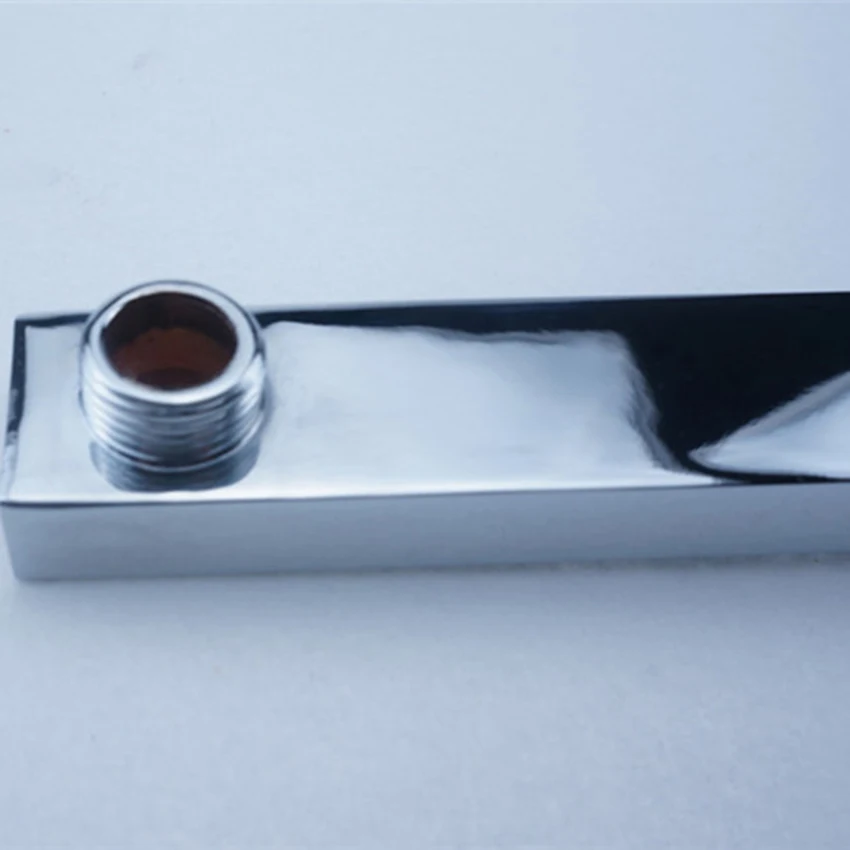 Квадратная душевая ручка из нержавеющей стали настенная водозаборная труба