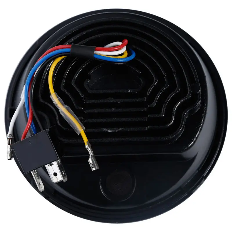 Мотоцикл 5-3/4 5,7" Круглый проектор светодиодный налобный фонарь для Harley Touring модели Dyna Bad Boy Softail Sportster 883 1200
