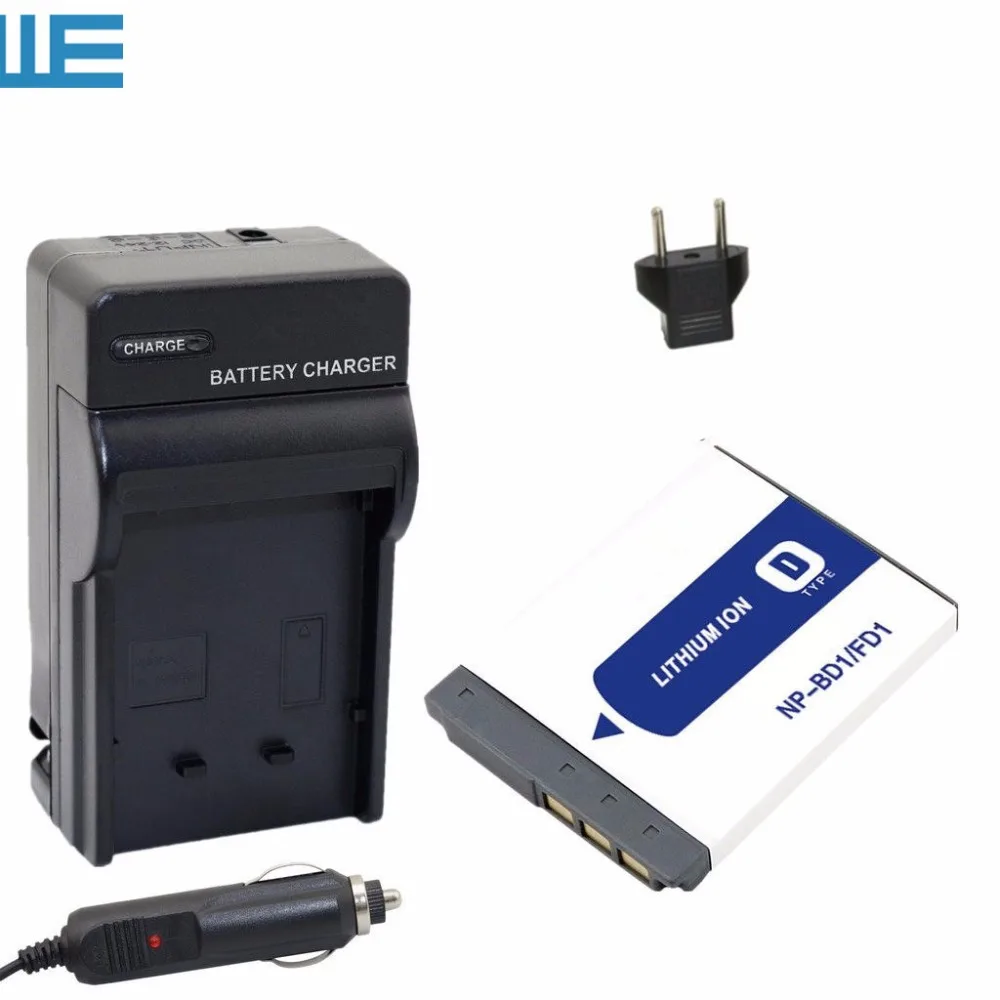 NP FD1 BD1 Батарея + Зарядное устройство для Sony CyberShot DSC T2 G3 T70 T75 T77 T200 T300 T500 T700 T90 T900 TX1|sony