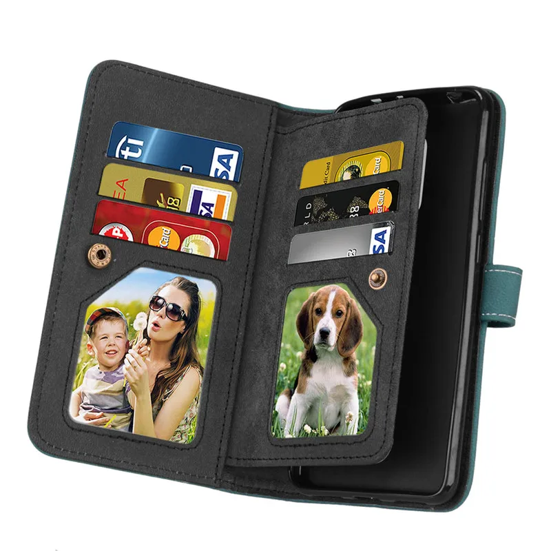 For Xiaomi Redmi 5 Case Cover Luxury Leather Multifunction Nine cards Wallet Flip Phone Bag | Мобильные телефоны и