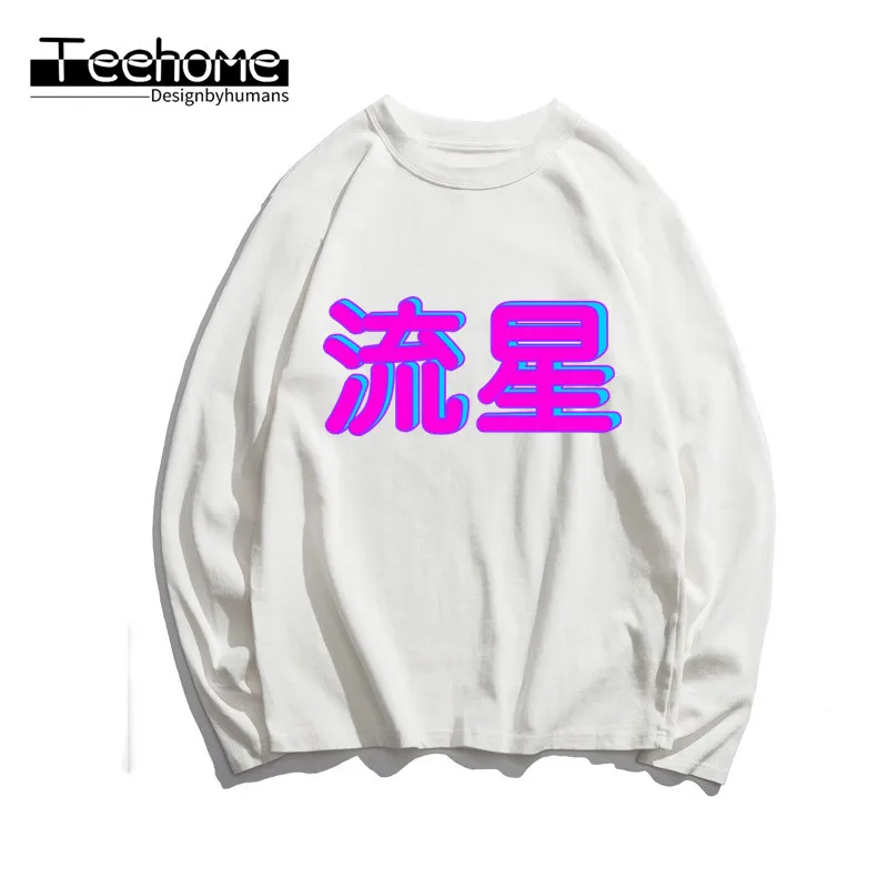 Мужская vaporwave awesome с длинным рукавом Осенняя мужская и женская футболка Harajuku
