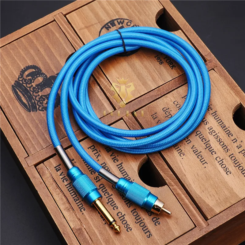 Новинка 2017 прочная медь 1 8 м * D6 мм тату машина зажим шнур Премиум мягкий