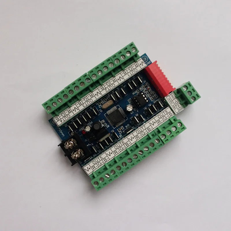 Быстрая доставка 1 шт 24 канала DMX512 DMX светодиодный декодер|led dmx decoder|dmx decoderdmx512 decoder |