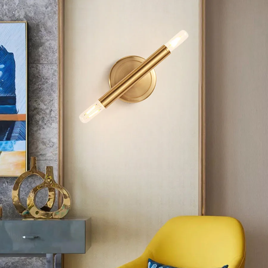 BEIAIDI Nordic искусство Decor светодиодный светильник настенный роскошный золотой Лофт Ресторан Cafe крыльцо бра проход коридор ночник для спальни