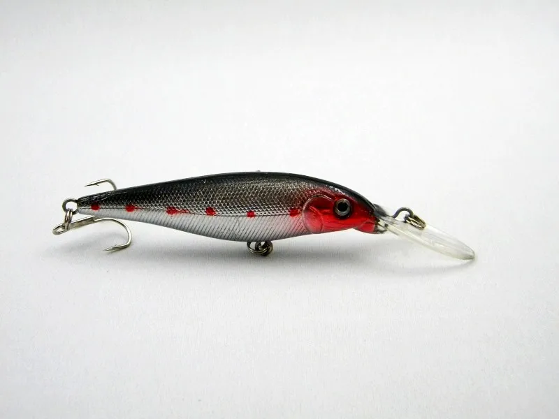 Рыболовная приманка 11CM-10G-6 # крючки Minnow wobbler fish isca искусственные жесткие приманки
