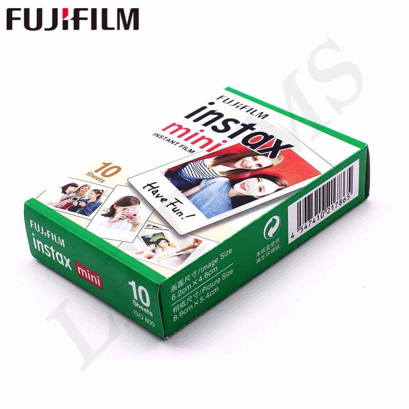 Оригинальная пленка Fuji Fujifilm instax mini 8 10 листов с белым краем для мгновенной печати