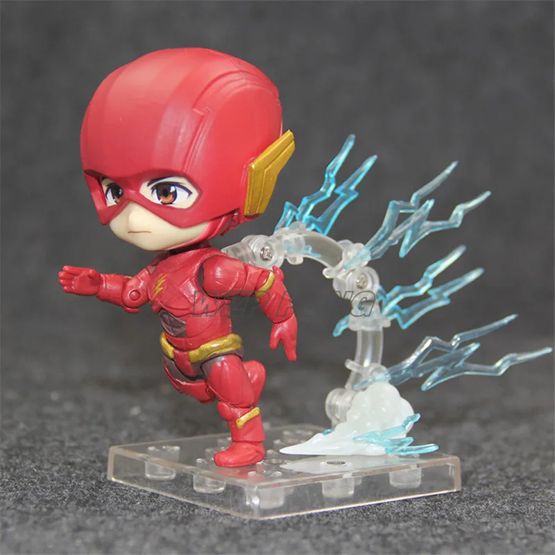 DC аниме Супергерой из Лиги Справедливости игрушки Вспышка милый Ver фигурка