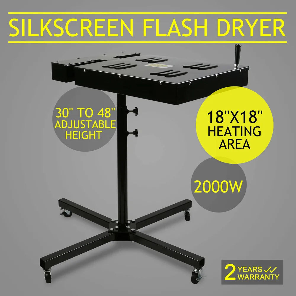 18 &quotx 18&quot siebdrack Flashtrockner Flash сушилка для шелкографии сверхмощный нагрев |