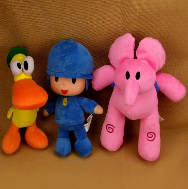 6 стилей 12-26 см POCOYO мультфильм чучело и плюшевые игрушки хобби Loula& Elly& Pato& POCOYO Мягкие плюшевые игрушки для ребенка подарок для ребенка