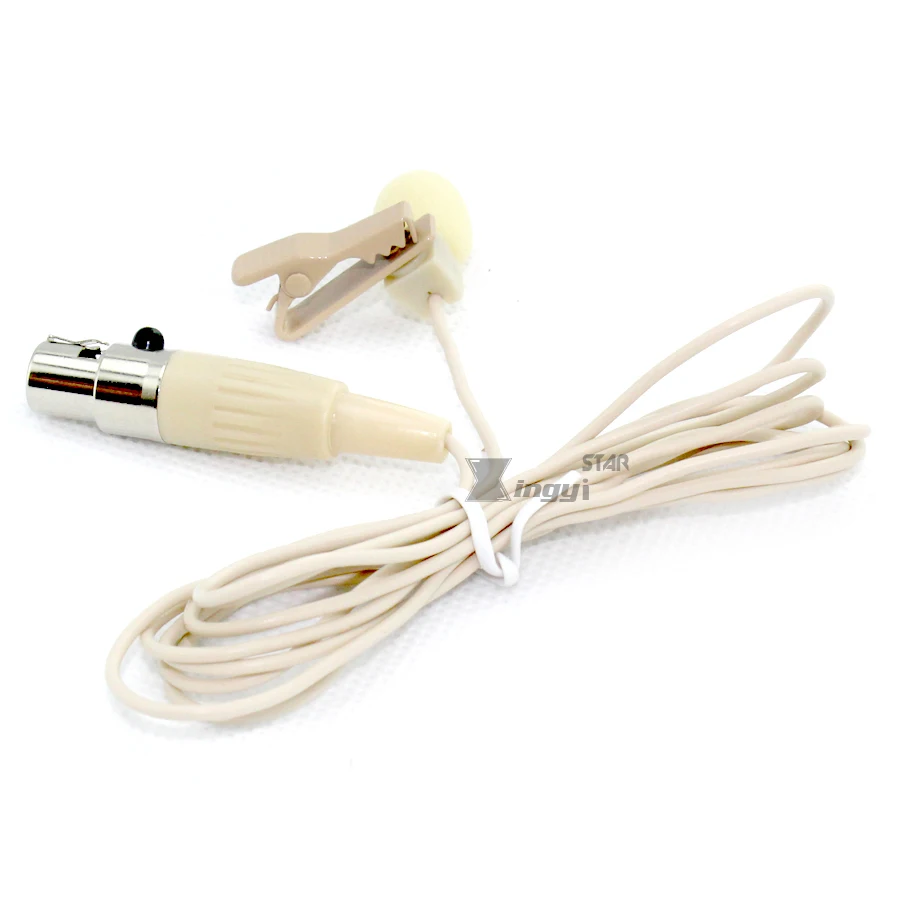 Проводной мини Микрофон XLR 4 Pin TA4F с зажимом для галстука петличный микрофон Mikrafon