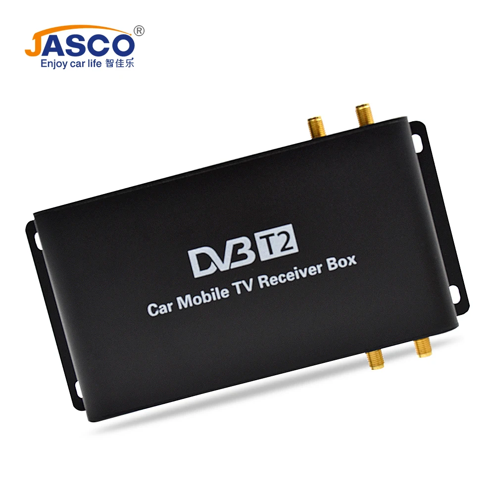 Автомобильный цифровой ТВ тюнер Jasco DVB T MPEG4 4 антенны Поддержка скорости 180 200 км/ч