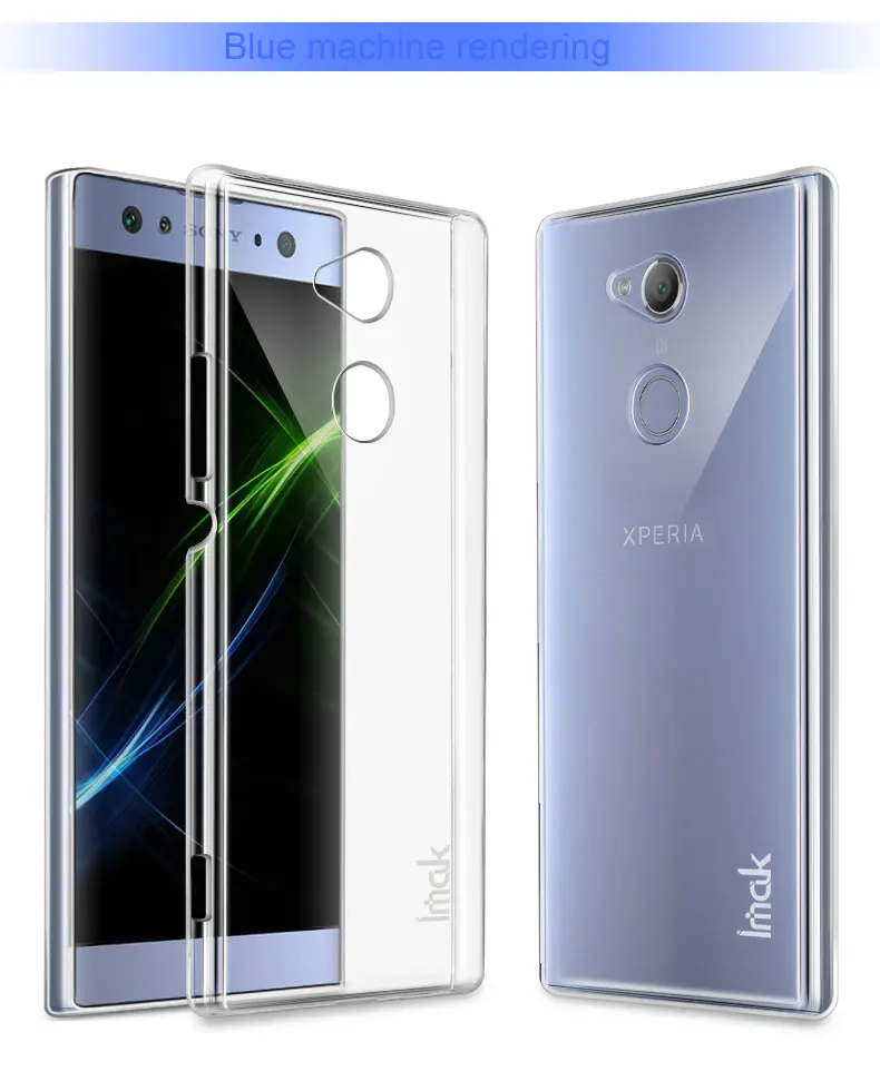 Для sony Xperia XA2 чехол sony Xperia XA2 Ультра чехол Imak жесткие чехлы для телефонов кристально прозрачный бесцветный защитный чехол задняя крышка