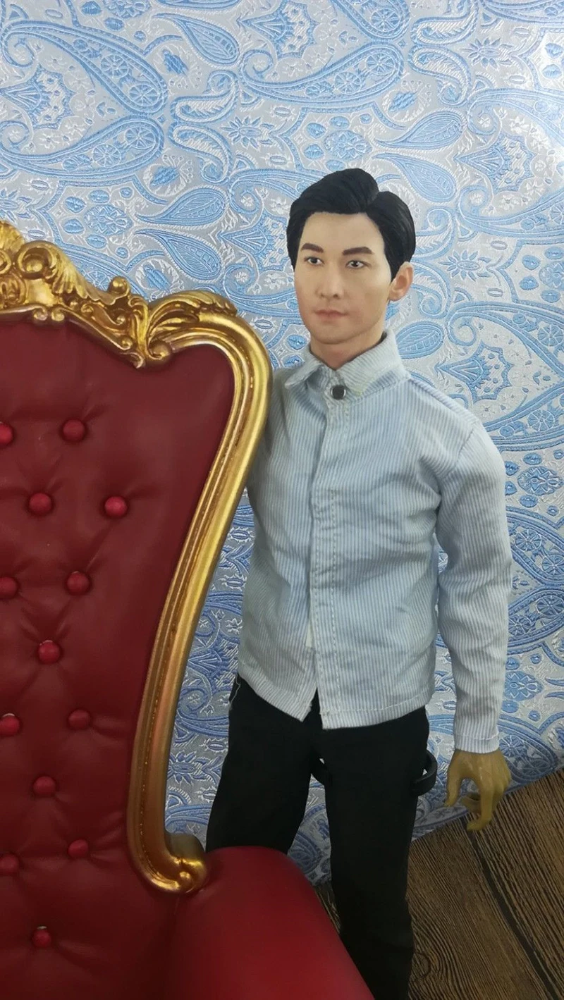 1/6 Мужская голова Sculpt сверхъестественное, Дин Винчестер головная игра Дженсен эклз голова резная форма игрушки подходит 1" фигурка тела