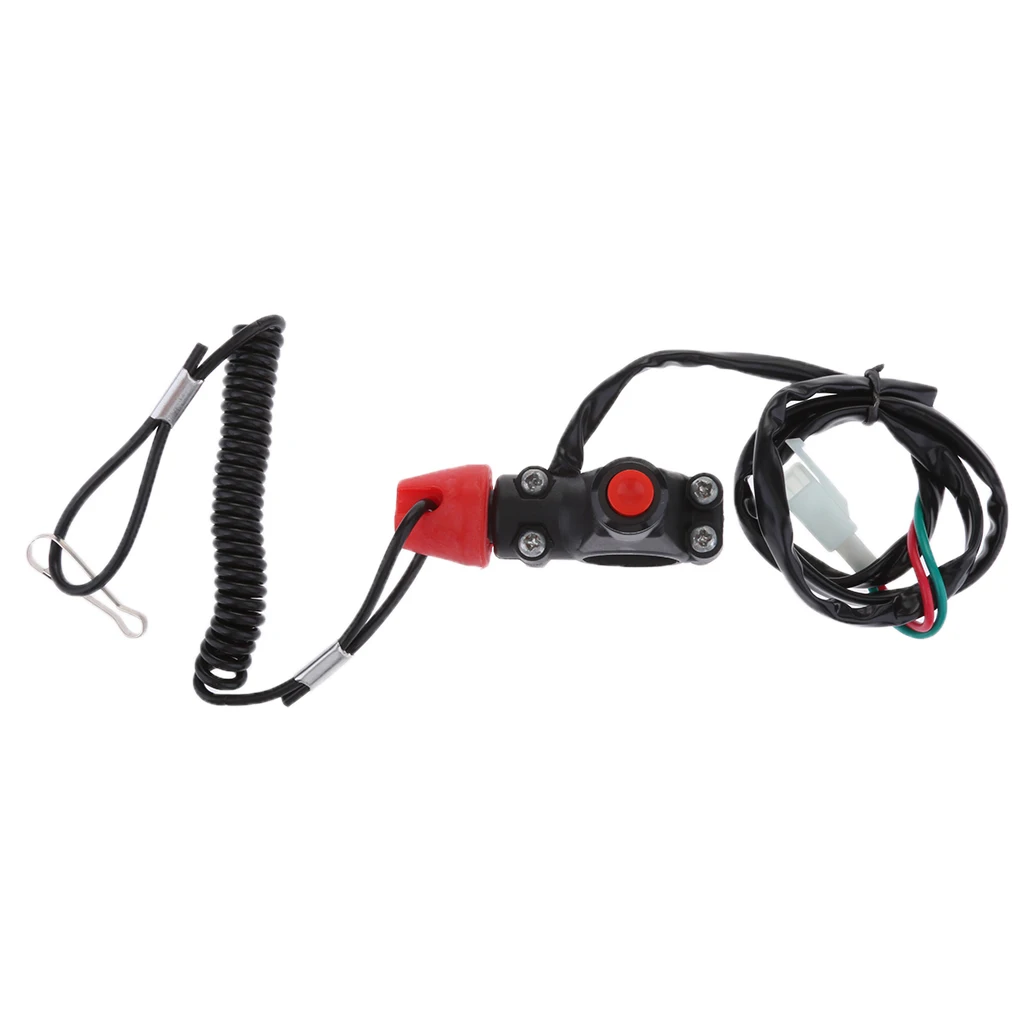 Safety Tether Engine Stop Kill Switch for 47cc 49cc Mini Pocket Dirt Bike Switching Off the Motor Smoothly And Safely | Автомобили и