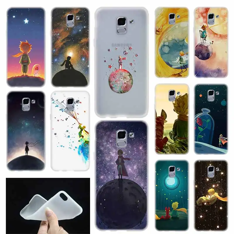 Мягкий чехол для телефона Samsung Galaxy J6 J8 J3 J5 J7 J4 Plus 2018 2016 2017 EU Prime Pro Ace Little Prince