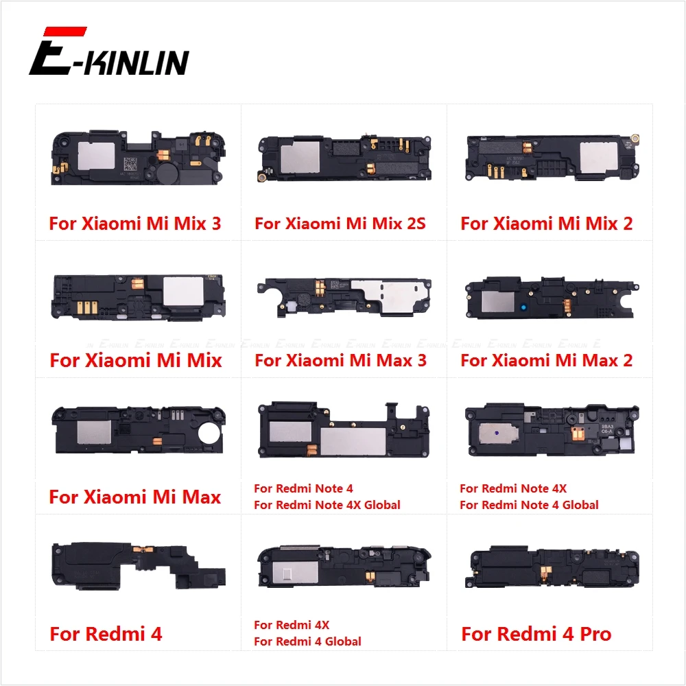 

Rear Buzzer Ringer Module Loudspeaker Loud Speaker Flex Cable For XiaoMi Mi Mix 2S Max 3 2 Redmi Note 4 4X Pro Global