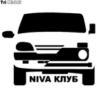Tri Mishki HZX261 15*19.1см  niva club нива клуб ваз лада прикольные виниловые наклейки на авто наклейки на машину наклейка для авто стикеры