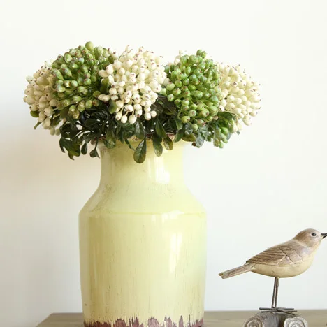 Свежий цветок Украшение Моделирование фруктовое виноградное растение